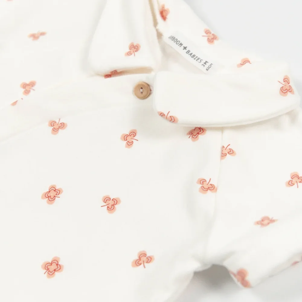 Summer Jumpsuit Lucky Leaves