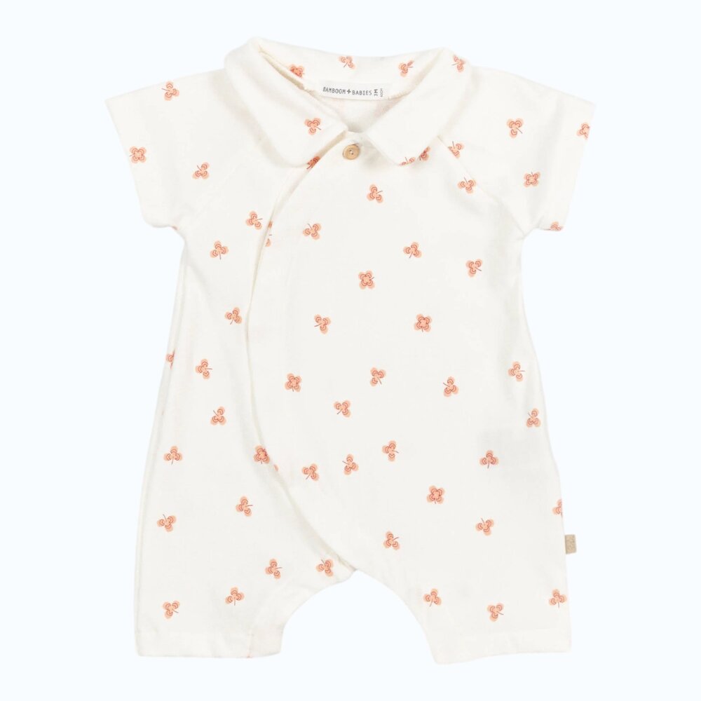 Summer Jumpsuit Lucky Leaves