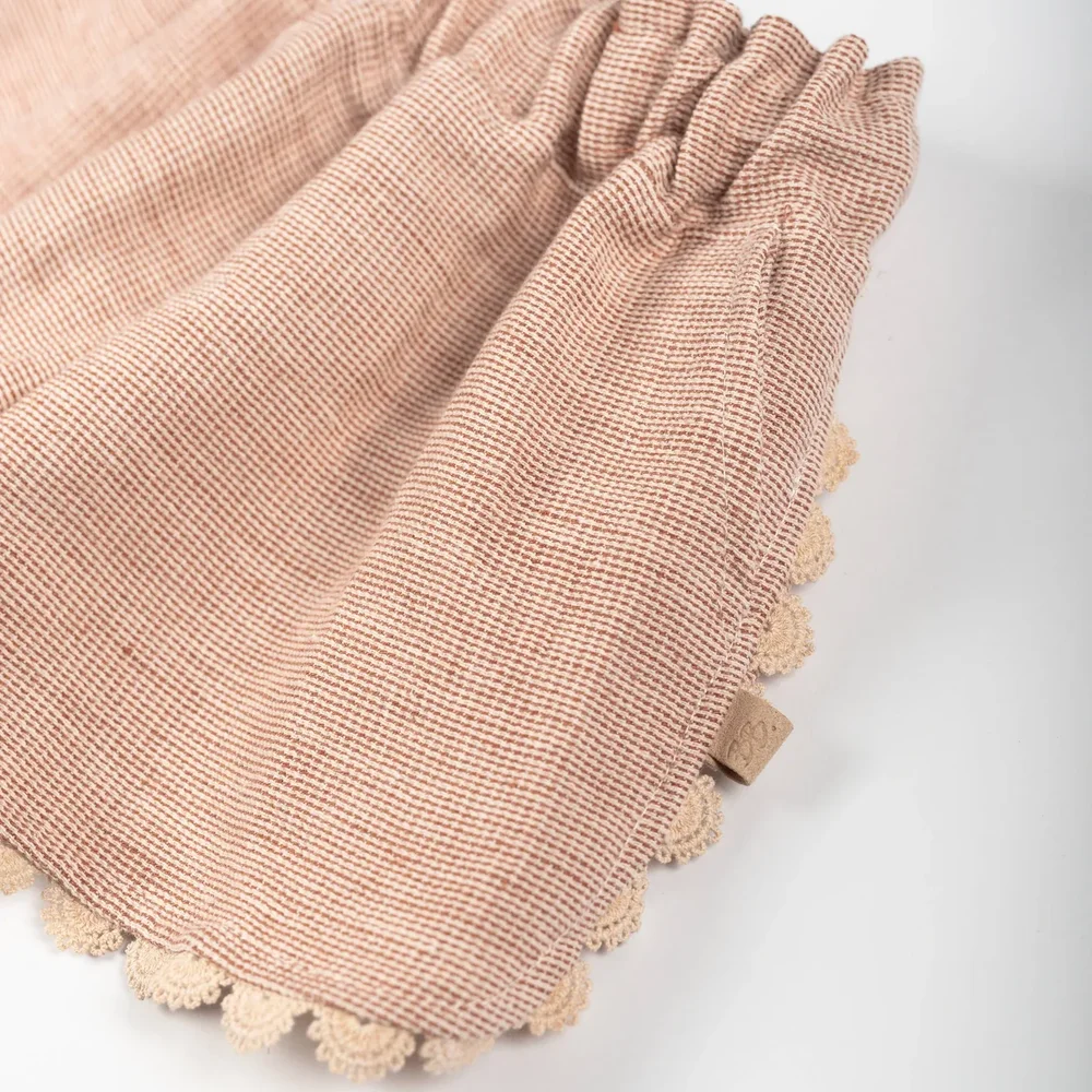 Short with Edging Coral