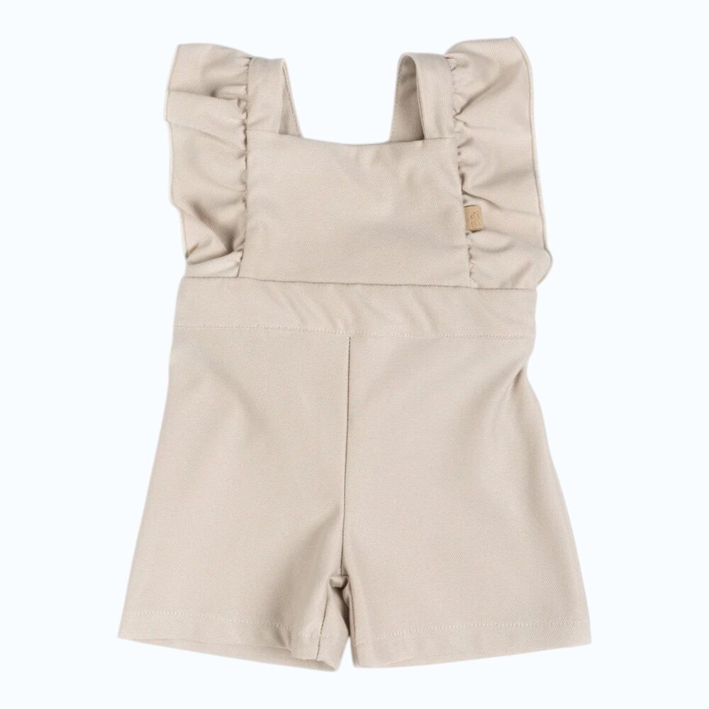 Salopette meisje Light Sand