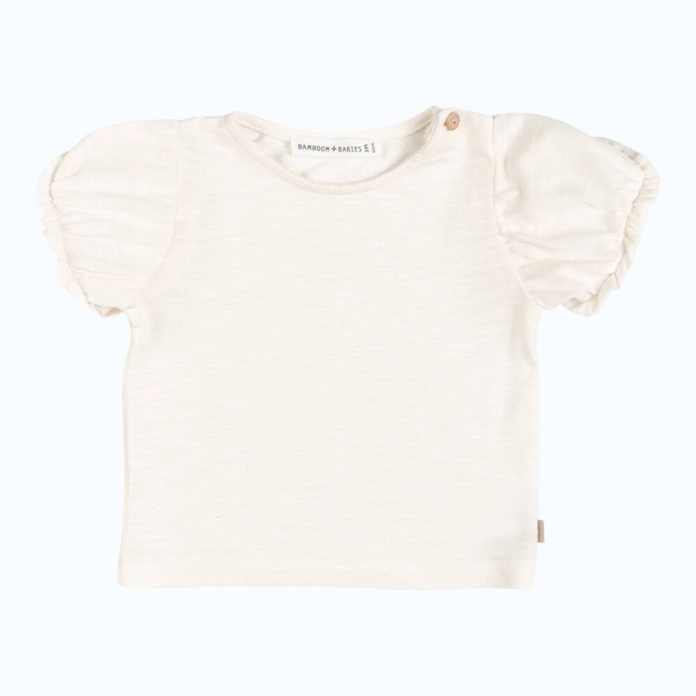 Puff T-Shirt korte mouwen Offwhite