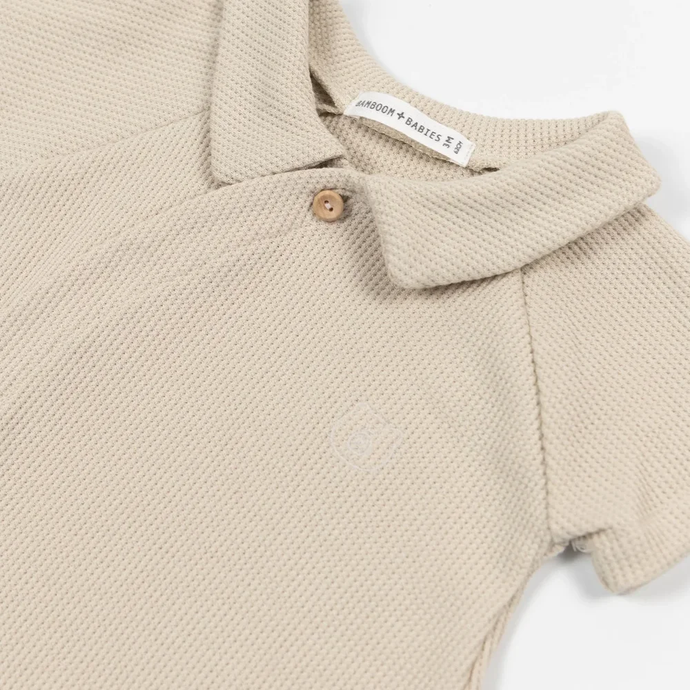 Summer Jumpsuit Almond Cream