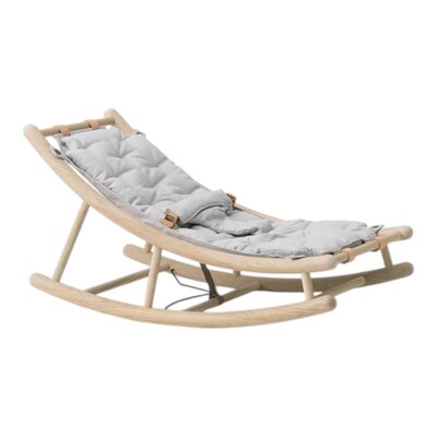 Baby & peuter schommel rocker Oak/grey