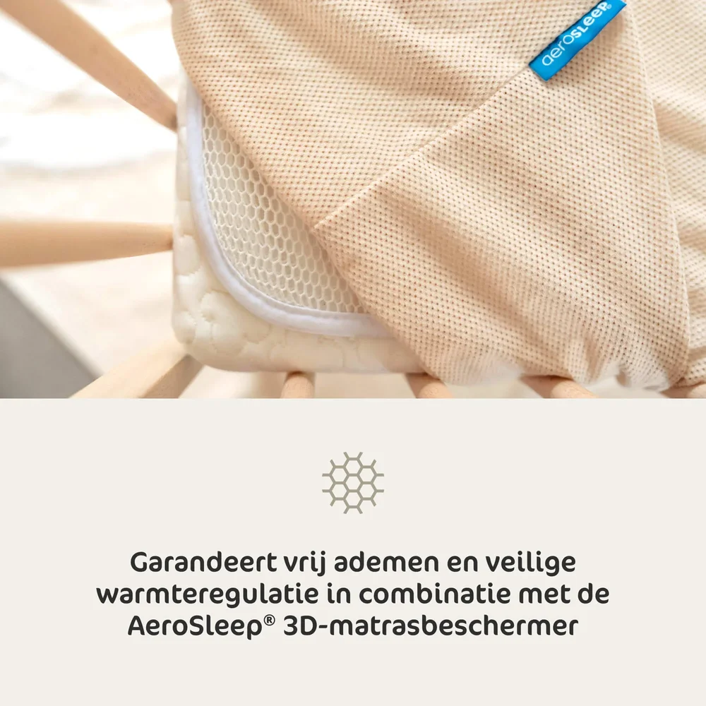 Sleep Safe hoeslaken White