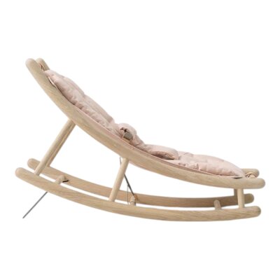 Baby & toddler rocker Oak/rose Baby & toddler rocker Oak/rose