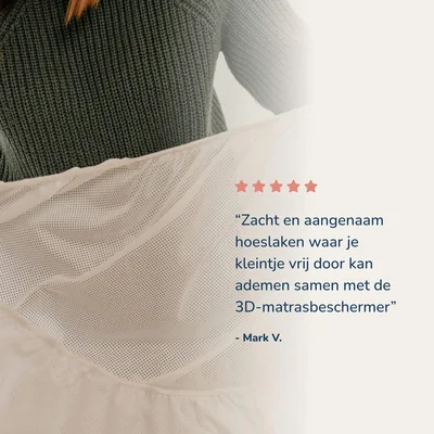 Sleep Safe hoeslaken White