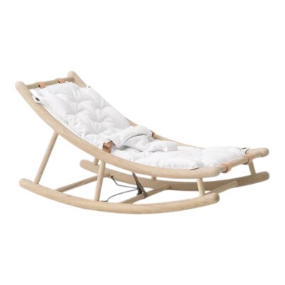Baby & toddler rocker Oak/white