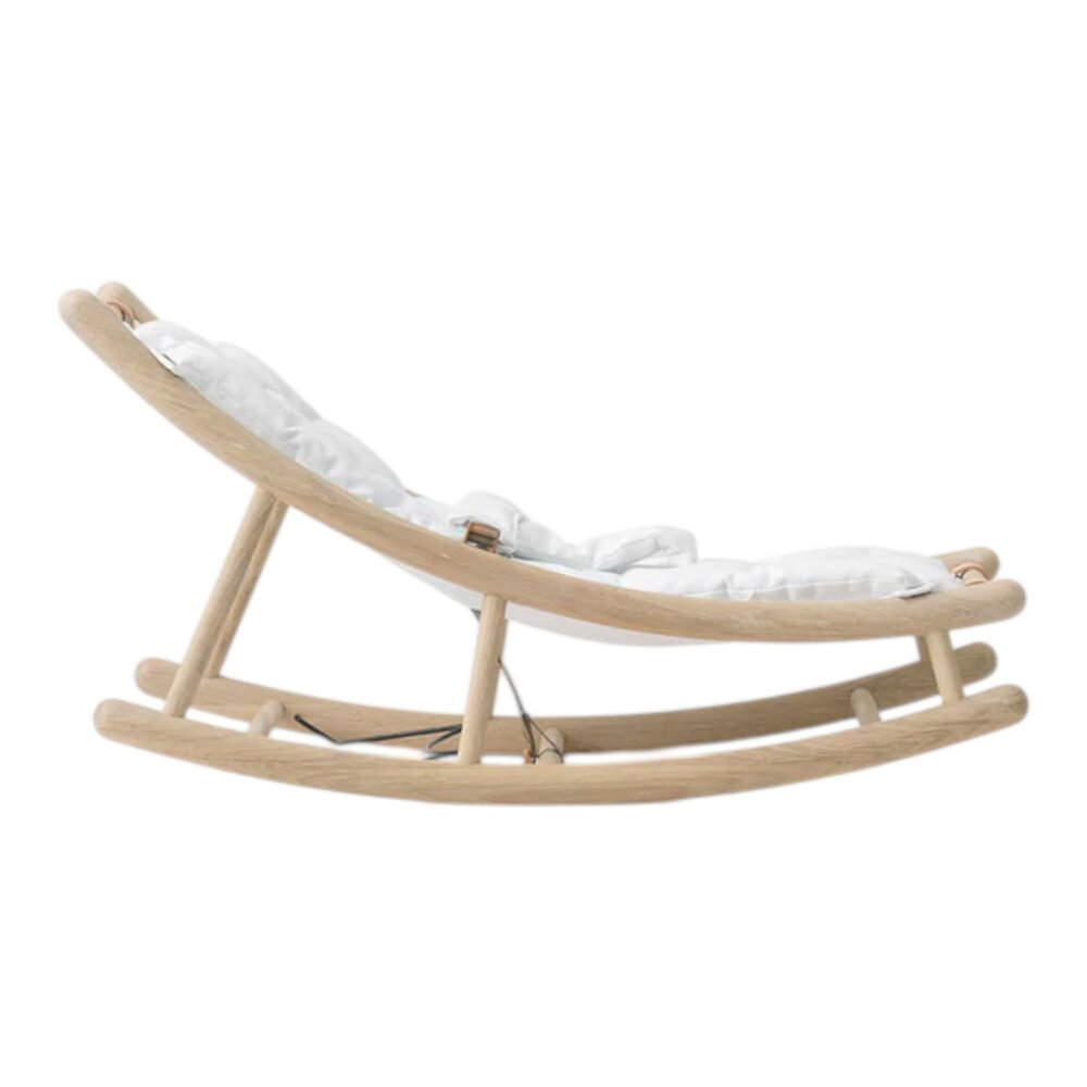 Baby & toddler rocker Oak/white