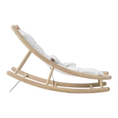 Baby & toddler rocker Oak/white