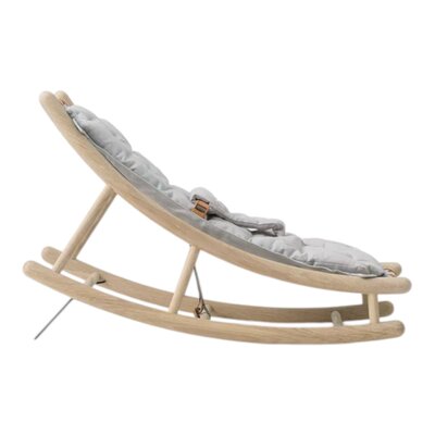 Baby & toddler rocker Oak/grey