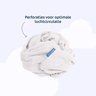 Sleep Safe hoeslaken White