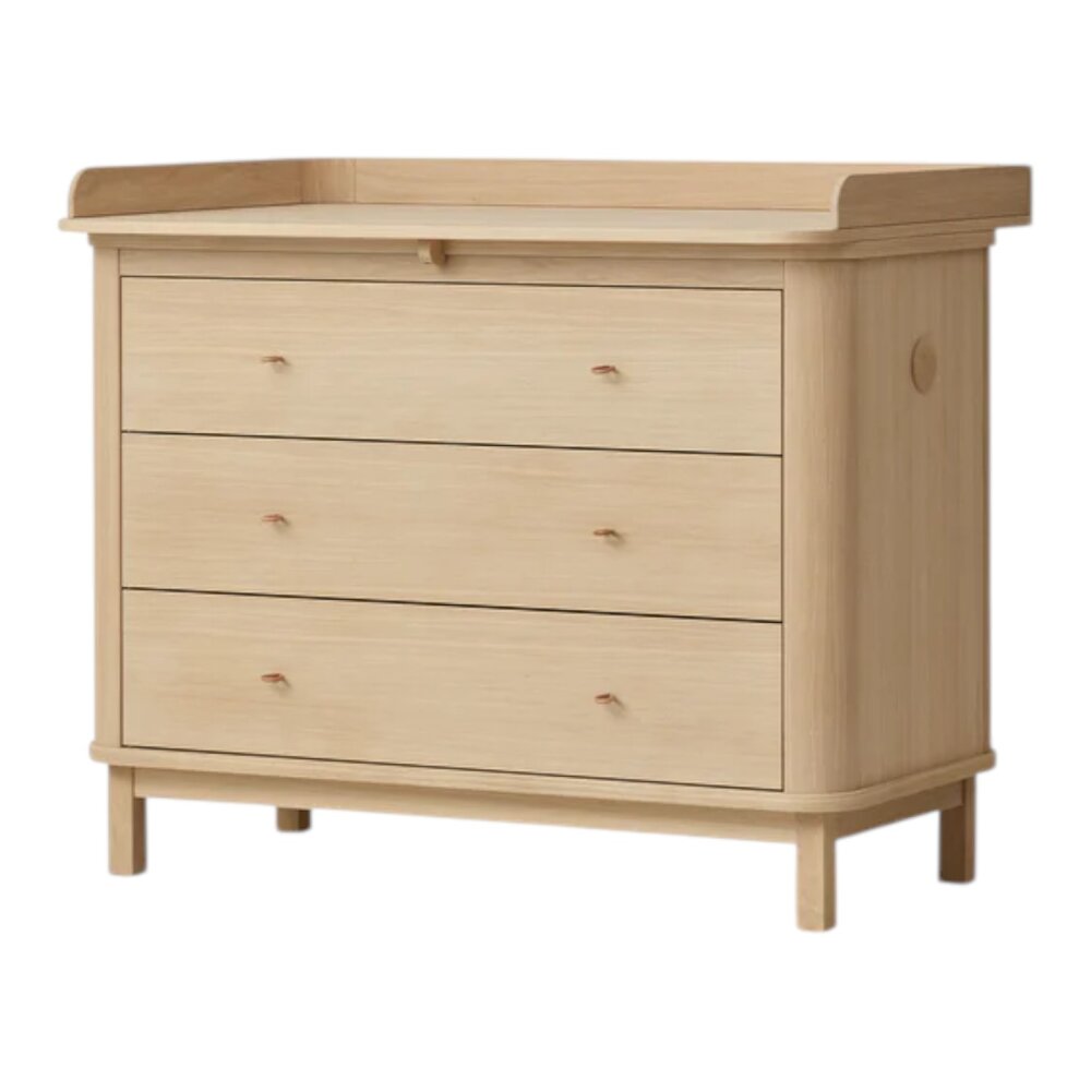 Nursery dresser 3 drawers Oak