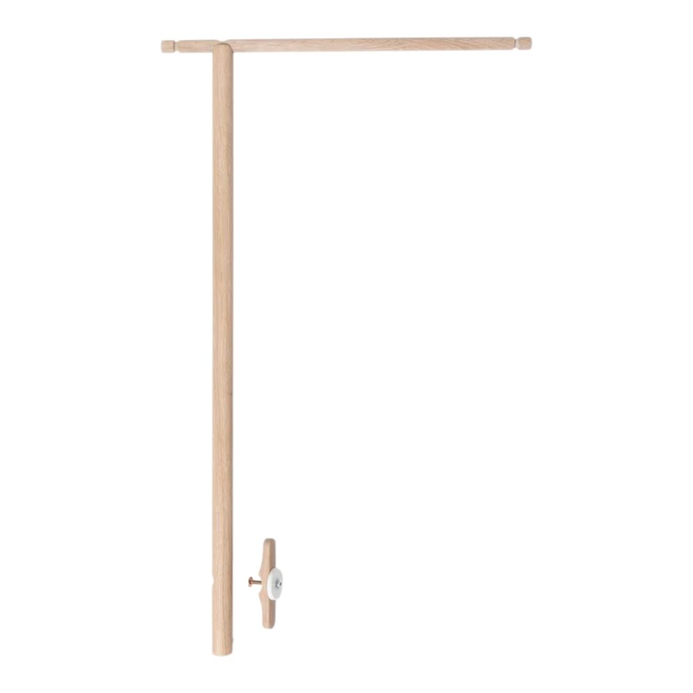 Holder for co-sleeper bed canopy & mobile Oak Holder for co-sleeper bed canopy & mobile Oak