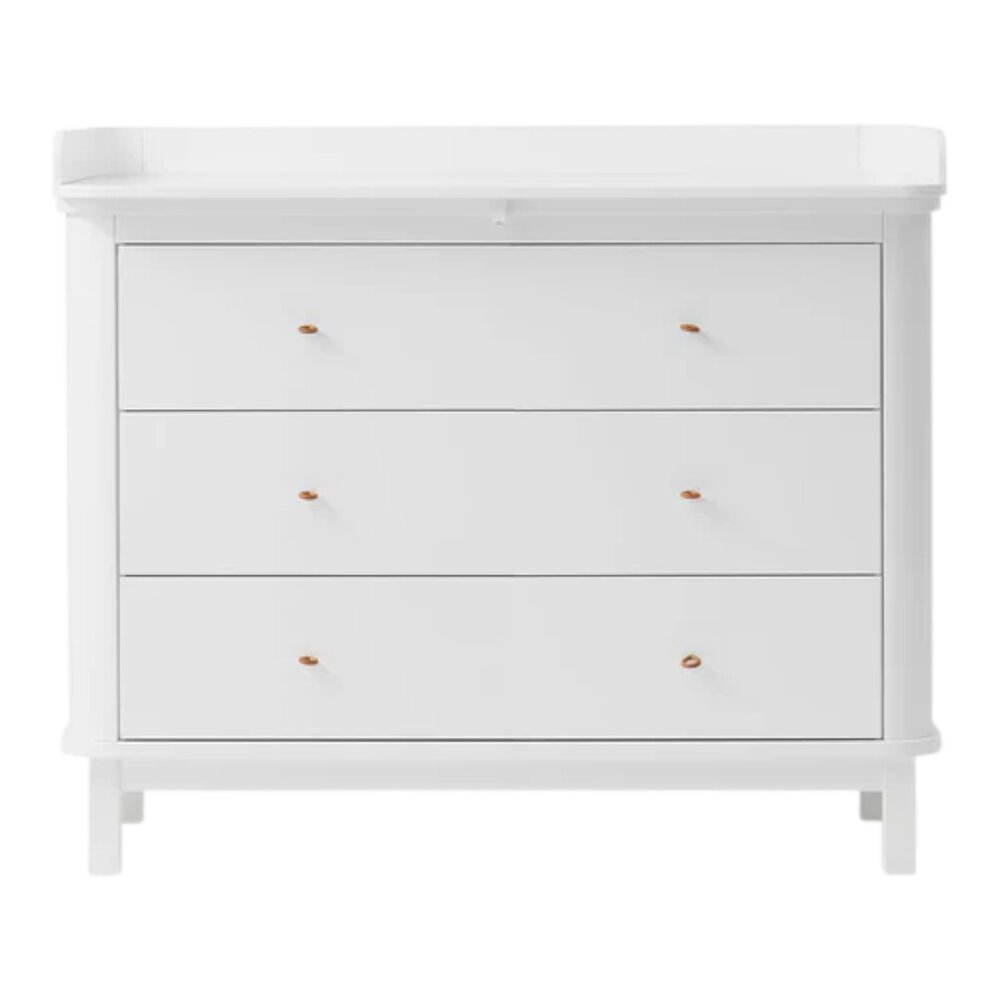 Nursery dresser 3 drawers White Nursery dresser 3 drawers White