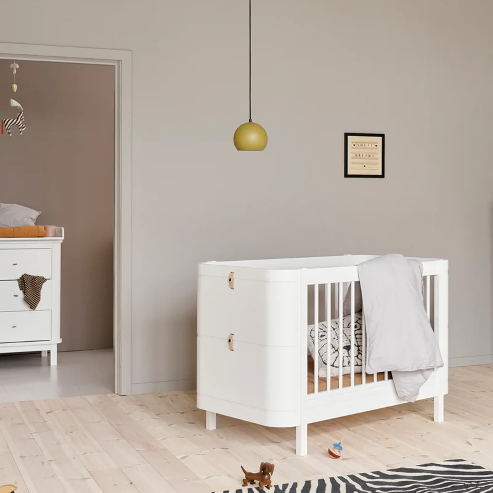 Mini+ cot bed, 68x122 cm White Mini+ cot bed, 68x122 cm White