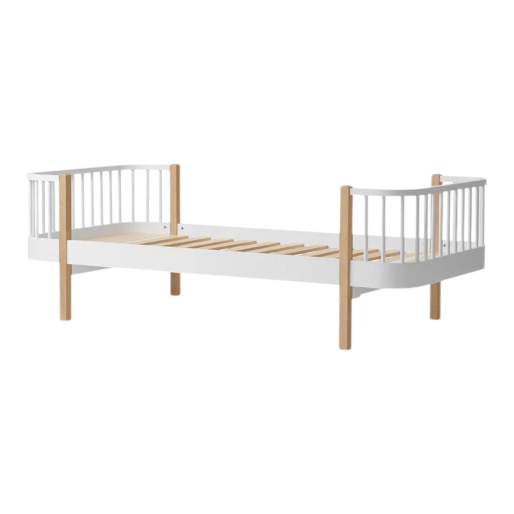 Original bed, 90x200 cm White/oak Original bed, 90x200 cm White/oak