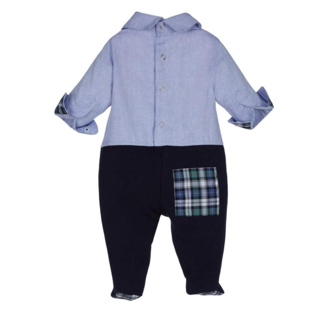 Babypakje hemd Blauw