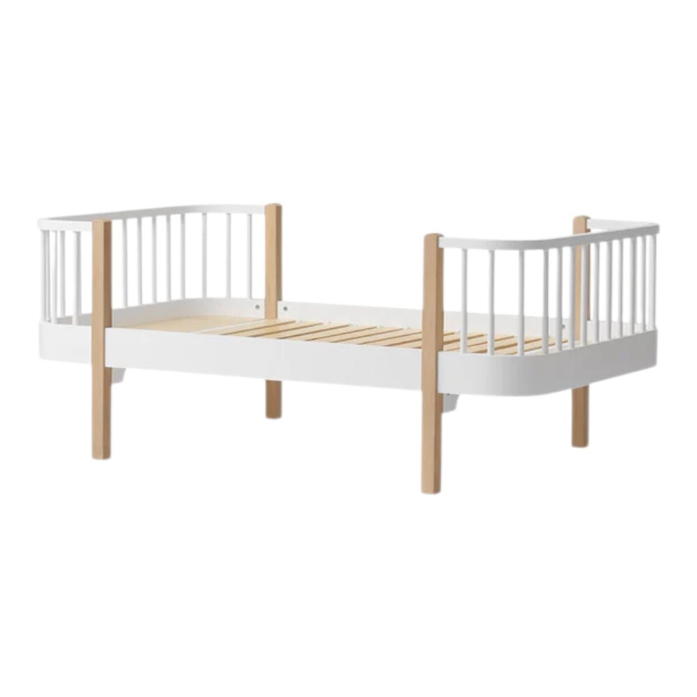 Original junior bed, 90x160 cm White/oak Original junior bed, 90x160 cm White/oak
