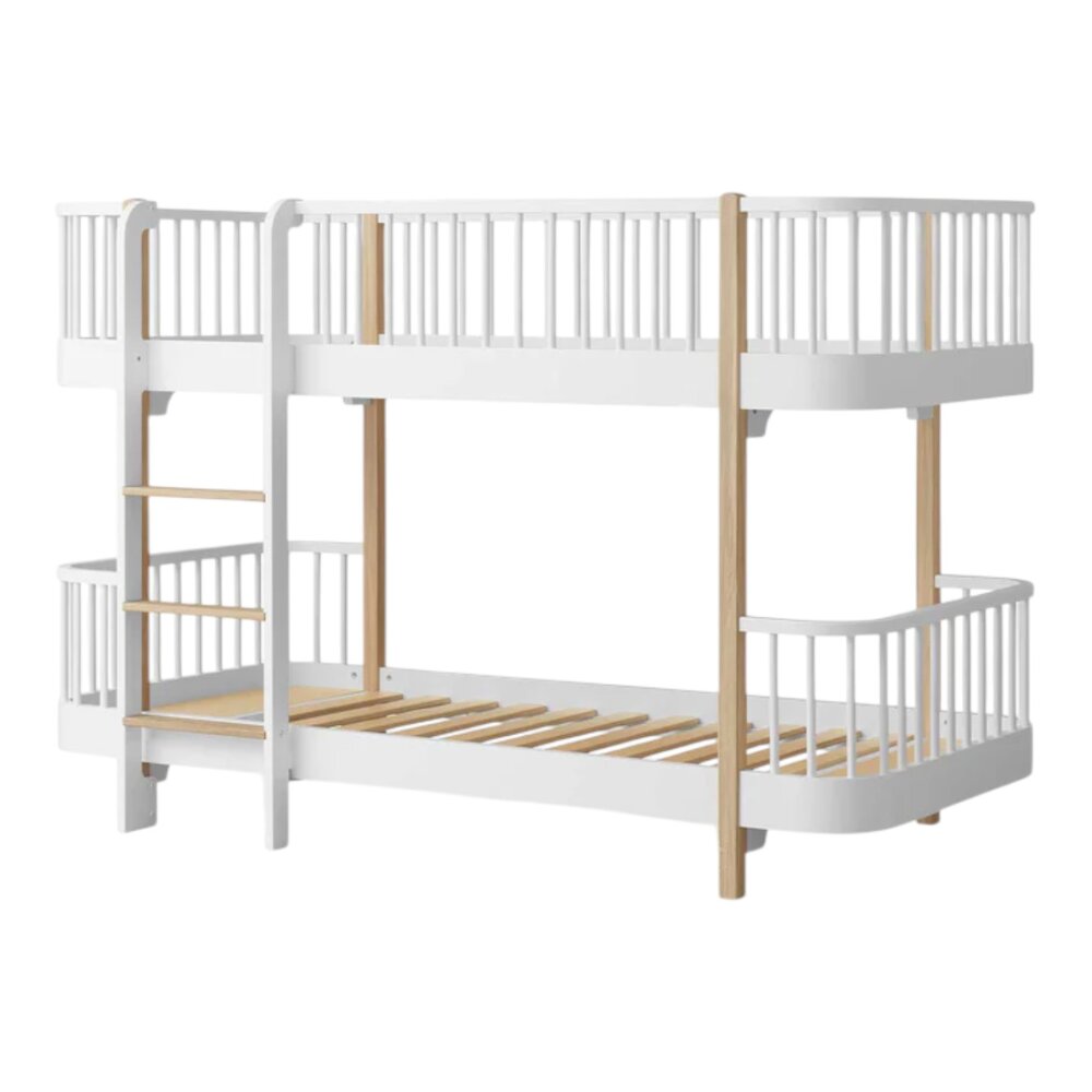 Original low bunk bed White/oak