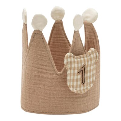 Verjaardagskroon met cijfers Teddy Bear