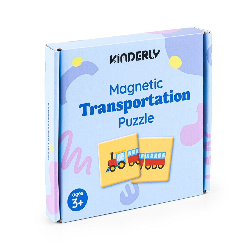 Magnetische Transportation Puzzel (40-delig)