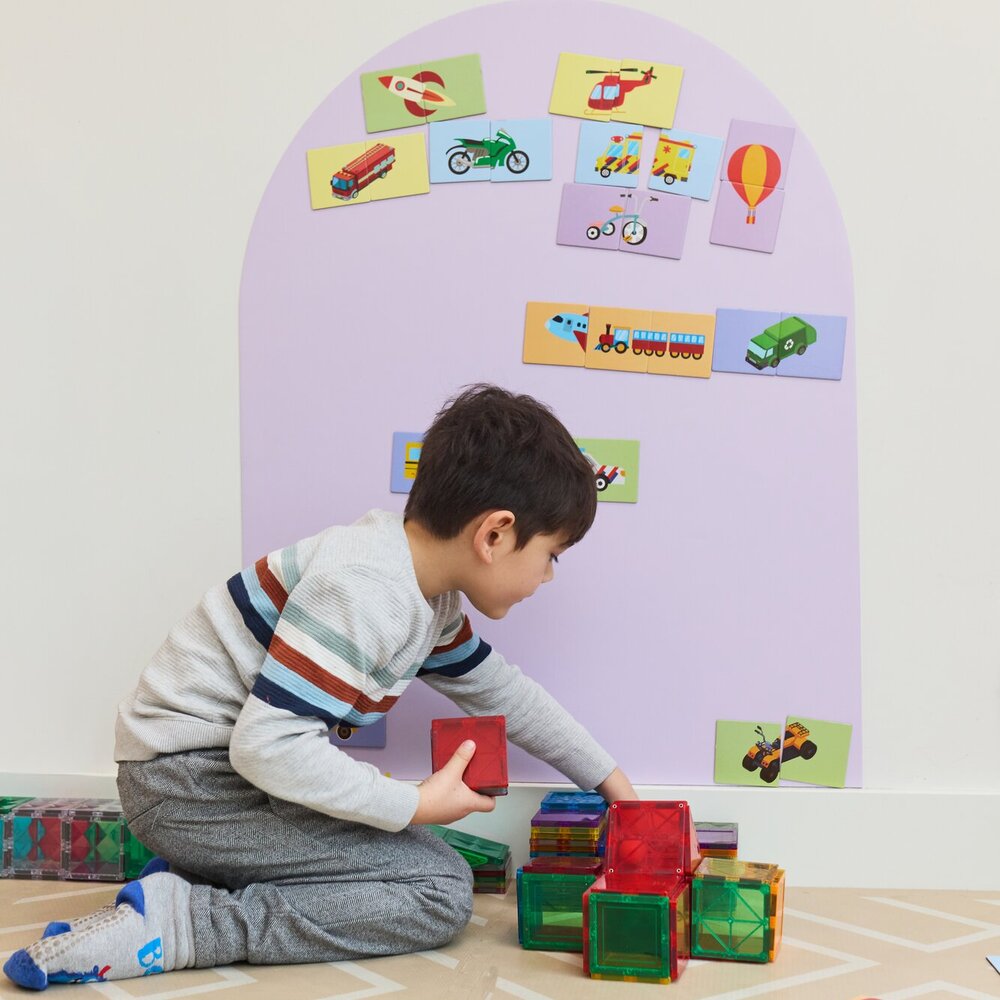 Verplaatsbare Magnetische Muursticker Lilac