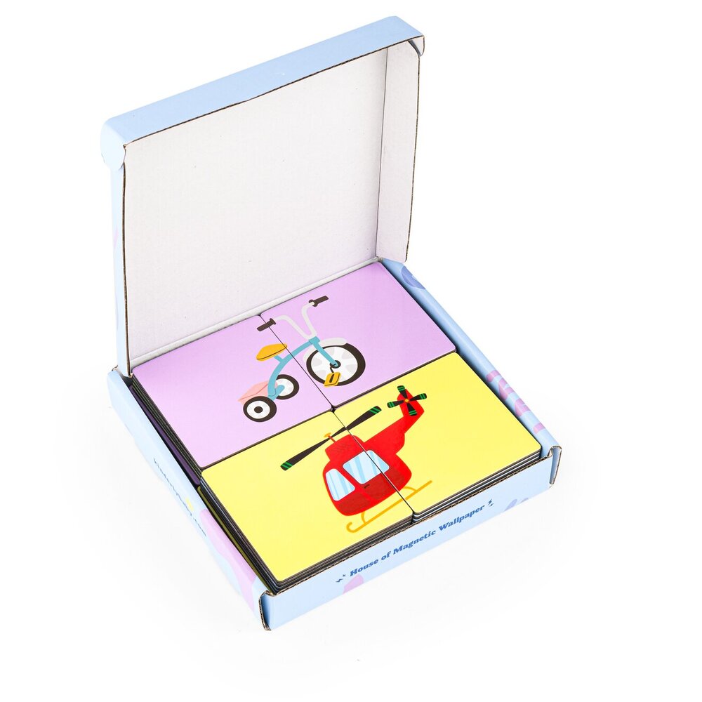 Magnetische Transportation Puzzel (40-delig)