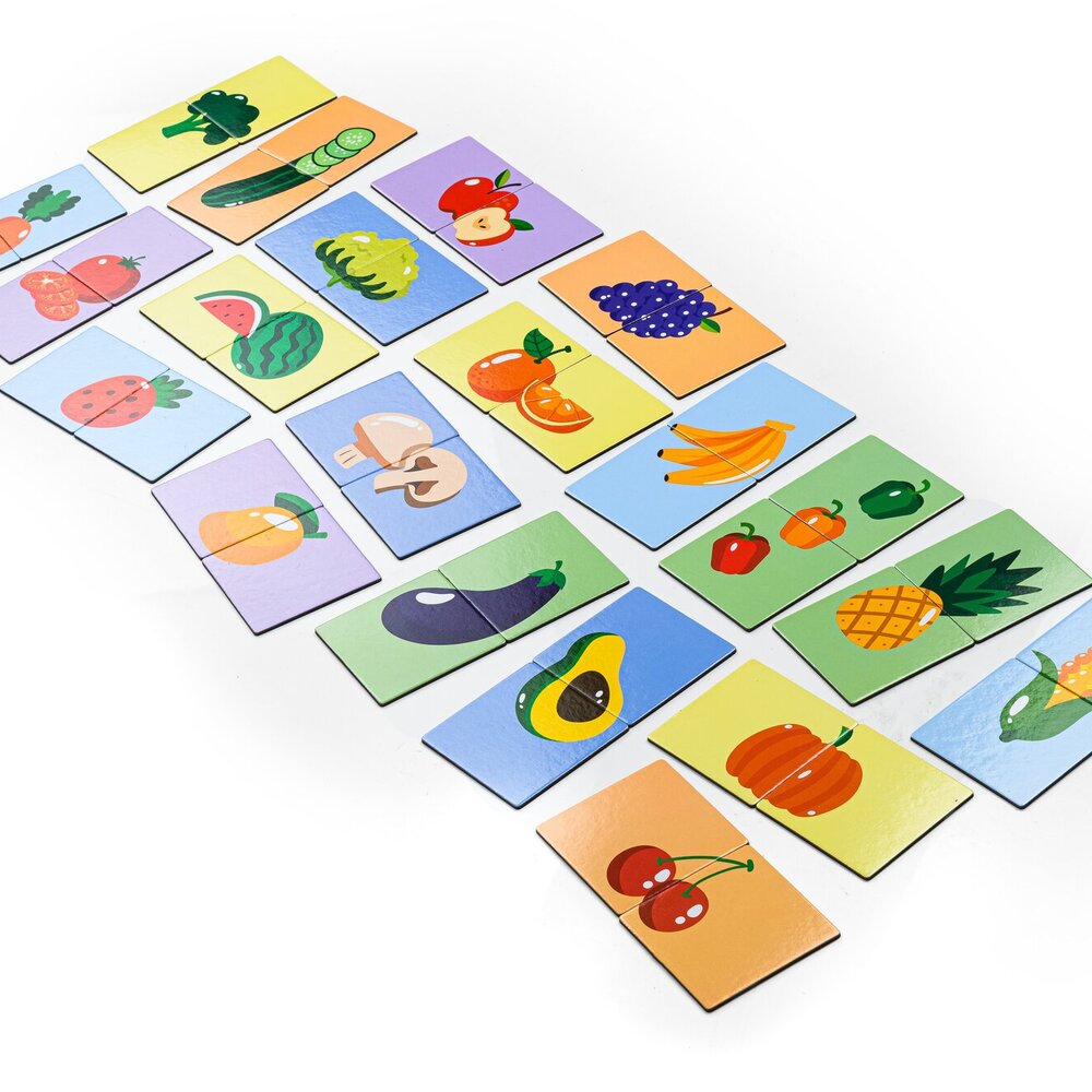 Magnetische Fruit & Vegetable Puzzel (40-delig)