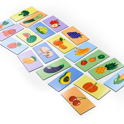 Magnetische Fruit & Vegetable Puzzel (40-delig)
