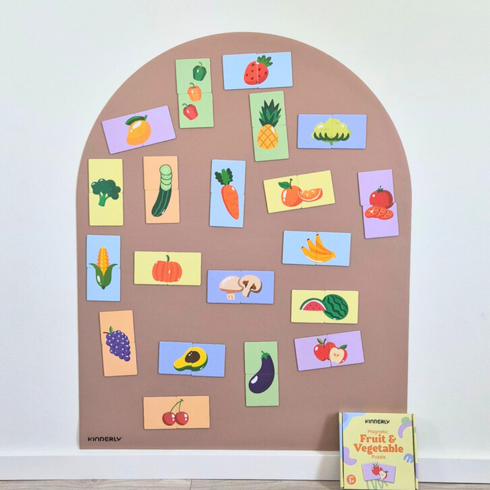 Magnetische Fruit & Vegetable Puzzel (40-delig)