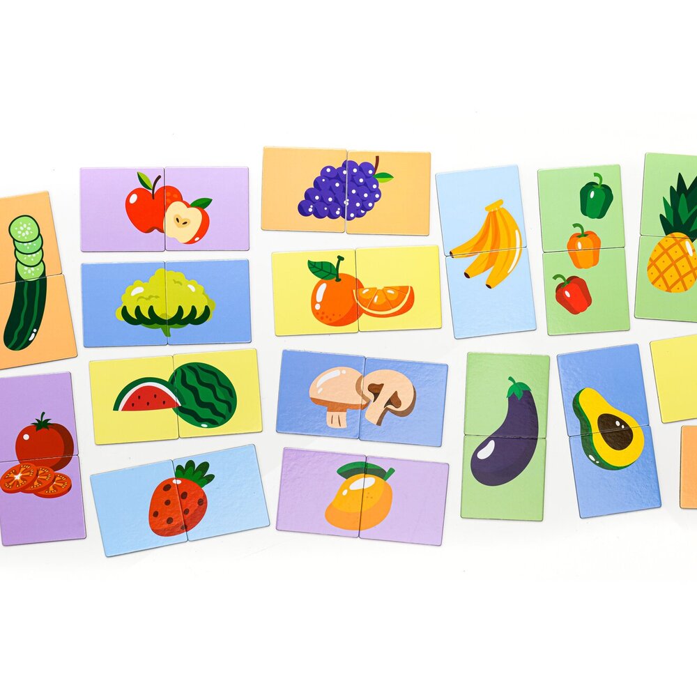 Magnetische Fruit & Vegetable Puzzel (40-delig)