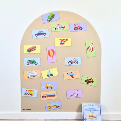 Magnetische Transportation Puzzel (40-delig)