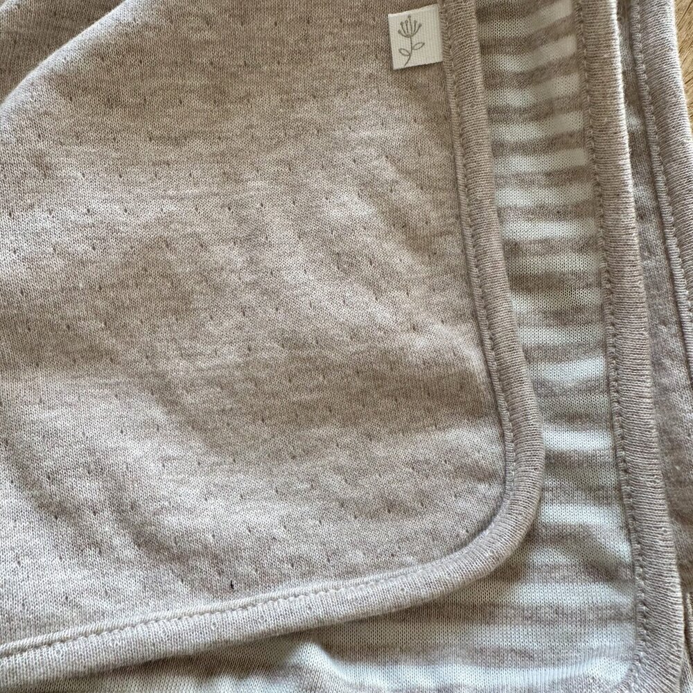 Deken Luca gestreept 80x80 cm Beige