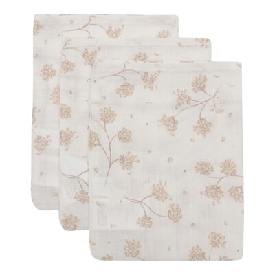 Hydrofiel Washandje 15x20cm - 3 Stuks Leafy Dreams