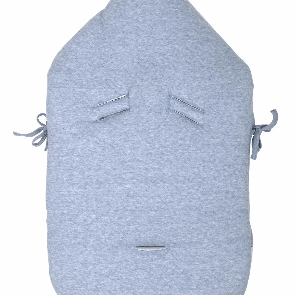 Voetenzak/Engelennestje 3/5-punts gordel Denim Blue