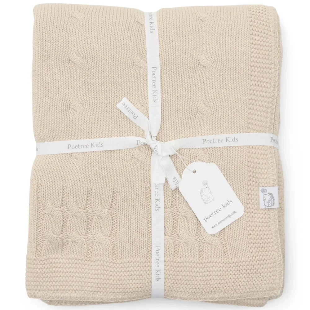 Deken Chamonix Poudre gevoerd (80x100cm) Beige Deken Chamonix Poudre gevoerd (80x100cm) Beige