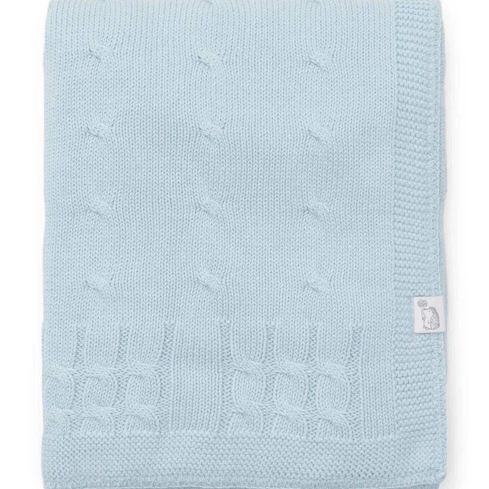 Deken Chamonix Poudre gevoerd (80x100cm) Blue Deken Chamonix Poudre gevoerd (80x100cm) Blue