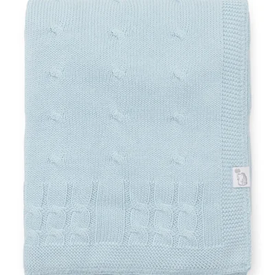 Deken Chamonix Poudre gevoerd (80x100cm) Blue Deken Chamonix Poudre gevoerd (80x100cm) Blue