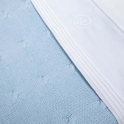 Wiegdeken 80x100cm Blue