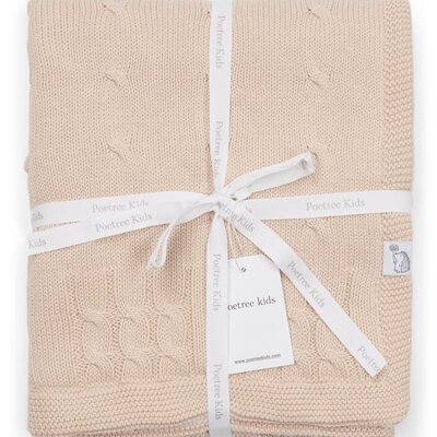 Deken Chamonix Poudre gevoerd (80x100cm) Sand/camel Deken Chamonix Poudre gevoerd (80x100cm) Sand/camel