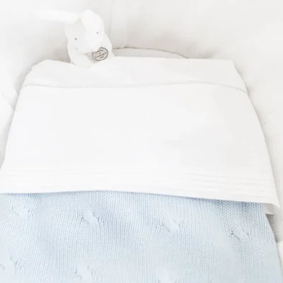 Deken Chamonix Poudre gevoerd (80x100cm) Blue Deken Chamonix Poudre gevoerd (80x100cm) Blue