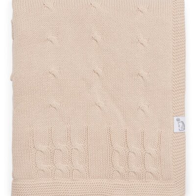 Deken Chamonix Poudre gevoerd (80x100cm) Sand/camel Deken Chamonix Poudre gevoerd (80x100cm) Sand/camel