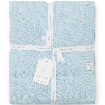 Deken Chamonix Poudre gevoerd (80x100cm) Blue Deken Chamonix Poudre gevoerd (80x100cm) Blue