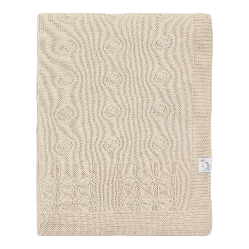 Wiegdeken 80x100cm Beige
