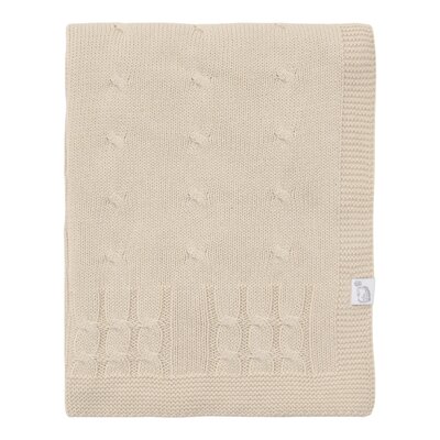 Wiegdeken 80x100cm Beige