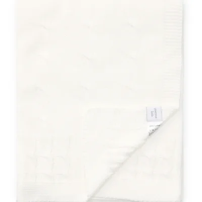 Wiegdeken 80x100cm White Wiegdeken 80x100cm White