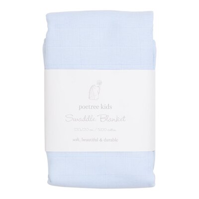 Swaddle Licht blauw/wit/licht blauw
