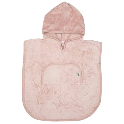 Poncho V-neck (4-6j) Misty Rose