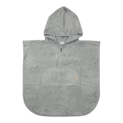 Poncho V-neck (4-6j) Moon Blue