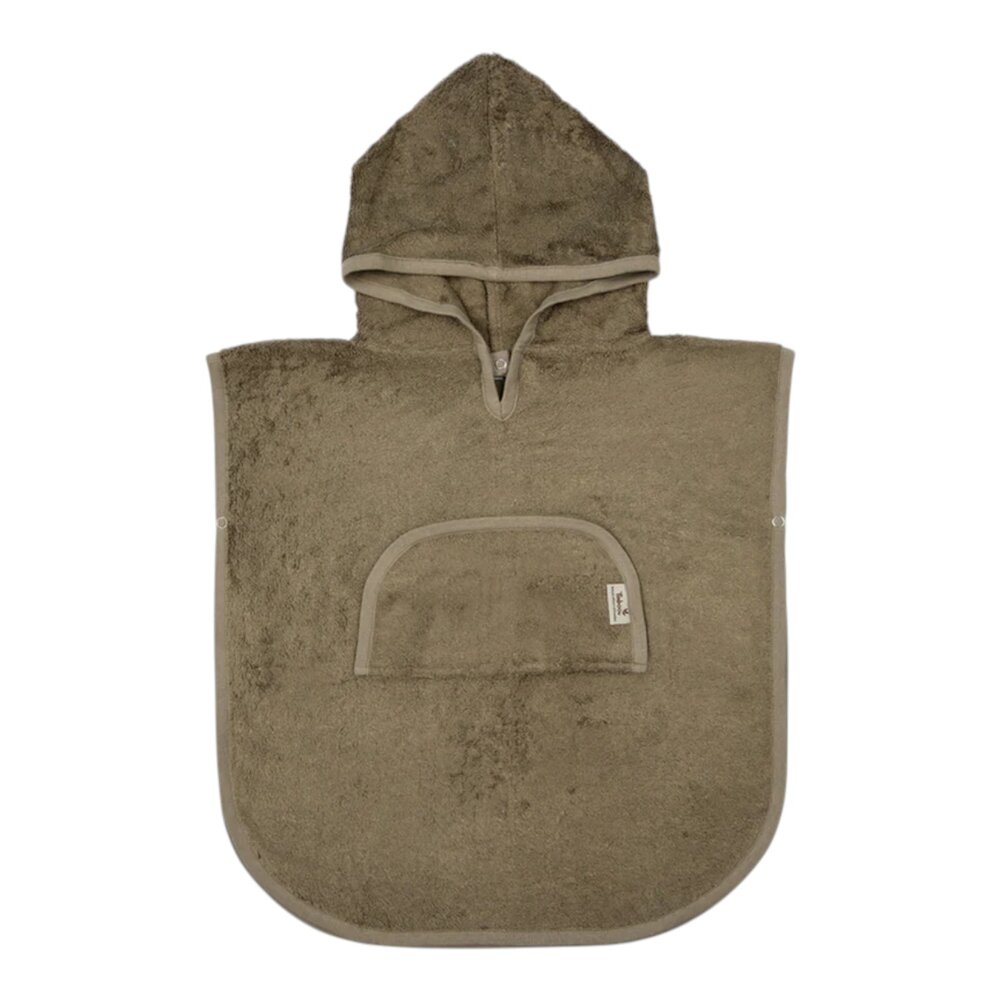 Poncho V-neck (4-6j) Jungle Green